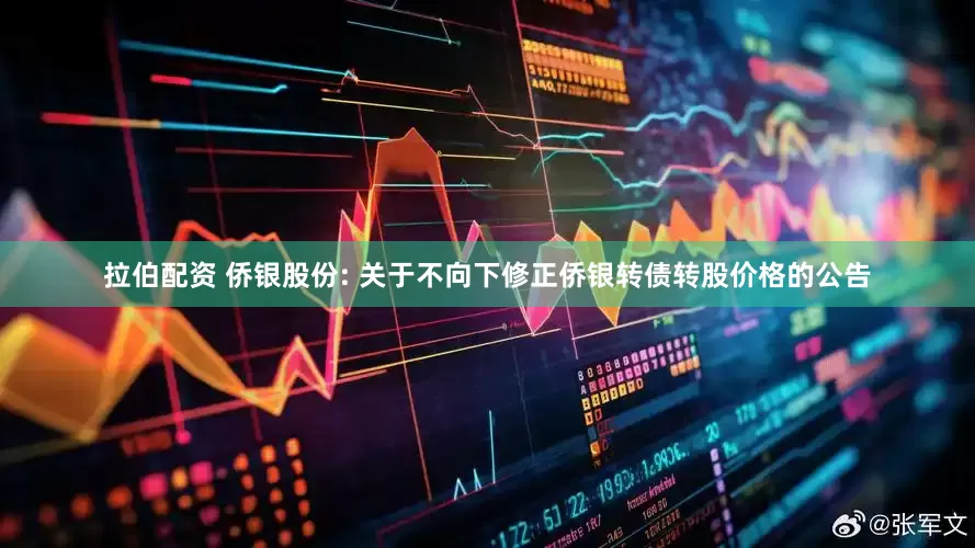 拉伯配资 侨银股份: 关于不向下修正侨银转债转股价格的公告